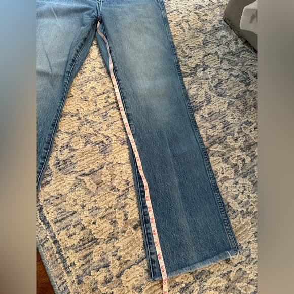 Khaite “Danielle” Jeans | Size 28 | 100% Cotton | Raw/Cut Hem | $620 Retail - Picture 2 of 8